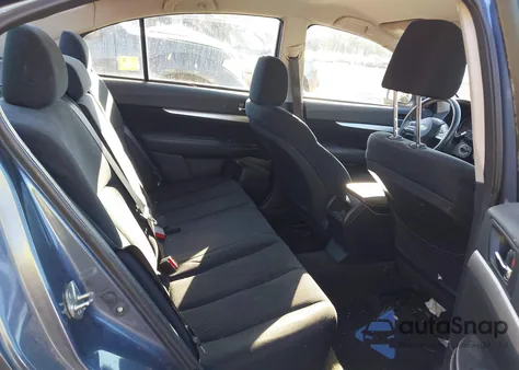 2013 Subaru Legacy 2.5I из США, поврежденный, VIN 4S3BMBA62D3046607